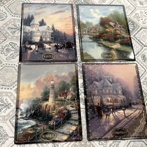 🔹Bradford Exchange Thomas Kinkade Timeless Seasons Limited Edition..